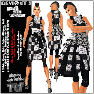 Thea Tamura Fashion: TTF - DEVIANT (Punk will prevail)
