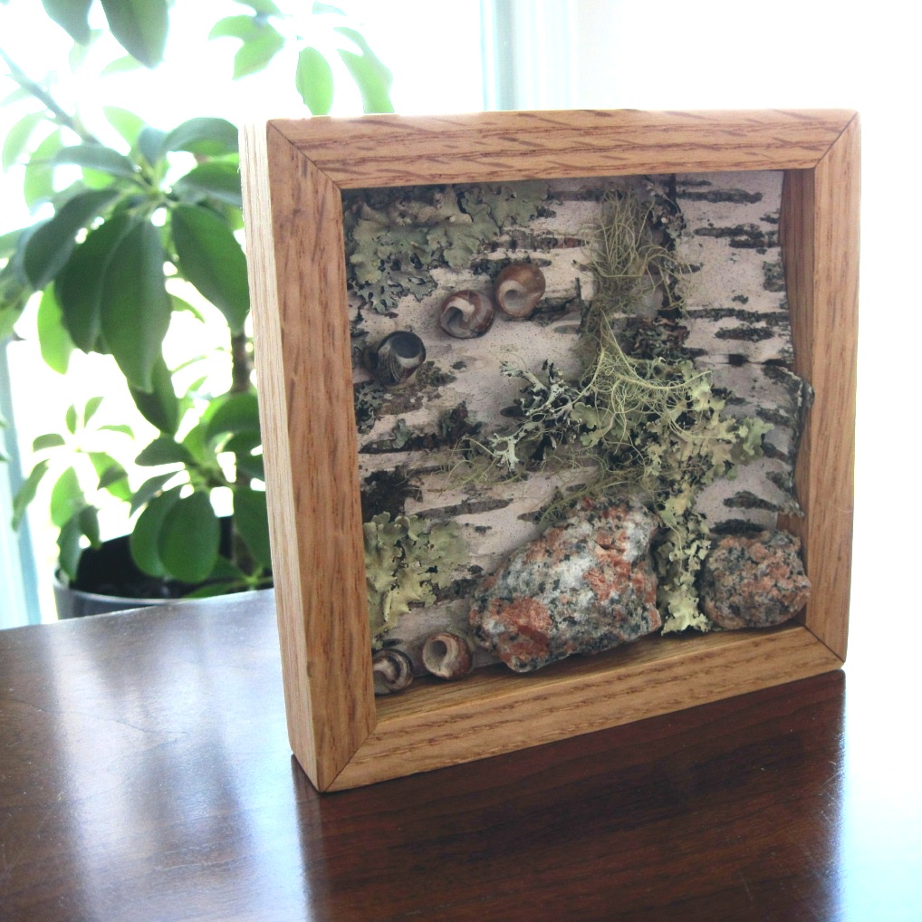 Rough Magic Creations Handmade Wooden Shadow Box Diorama Si je me