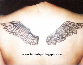 Angel Symmetry Tattoo