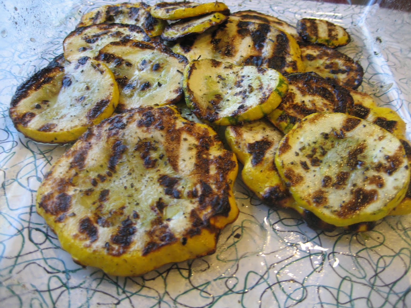 Boomerang Kitchen Grilled Summer Squash