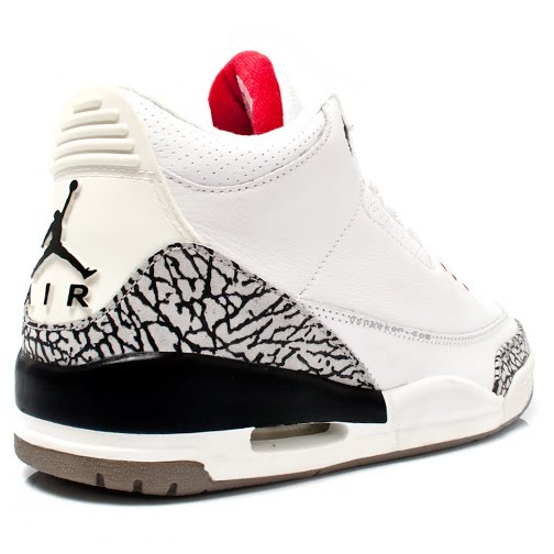 retro 3 white fire red black