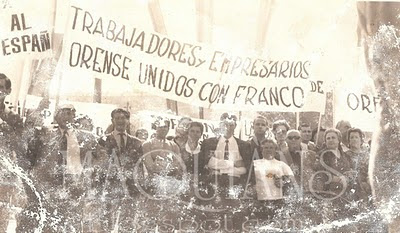 Manifestacion Pro Franco Ribadavia