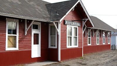 train depot, Riverton, Wyoming
