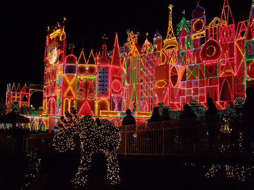 Joys of Christmas: Light Displays-Disney World