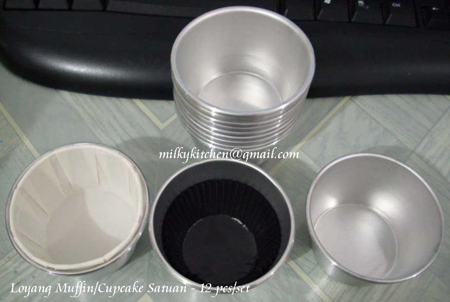 Milky Kitchen: [SALE] Loyang Muffin/Cupcake Satuan - Isi 12/set