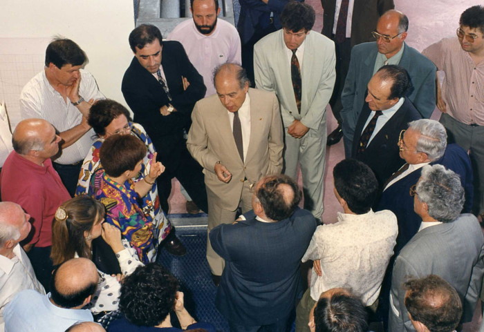 Jordi Pujol de visita por la Comarca del Berguedà 1992  Jairo Narváez  “Hermanamientos”