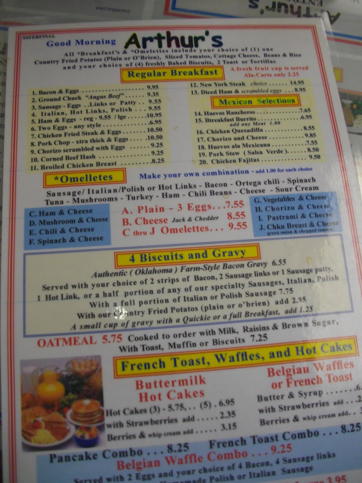 Dinerwood Los Angeles Diner Reviews Arthur's GREATEST FOOD IN TOWN