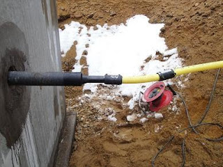 Familie Trojniak - Hennig - Unser Haustagebuch: Gasanschluss - Tiefbau