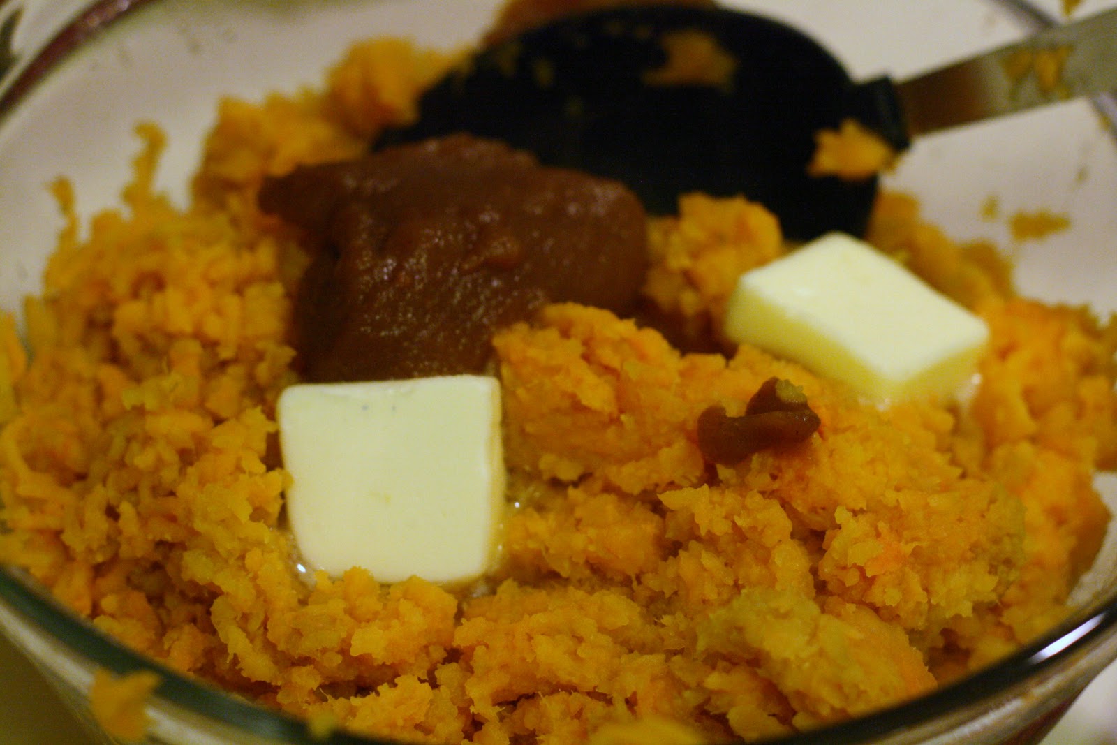 Laine's Recipe Box Mashed Sweet Potatoes with Apple Butter