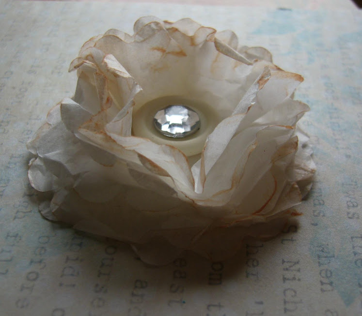 Flor de Papel de Seda