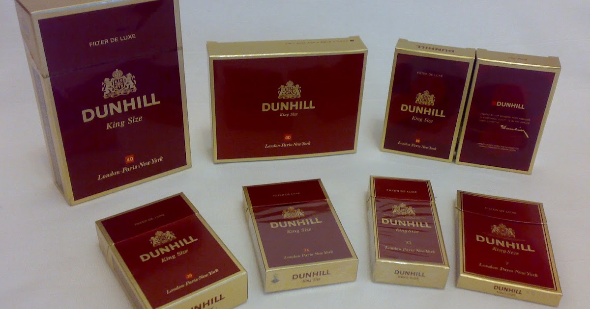 Cigarette Memoirs: Dunhill : Origin