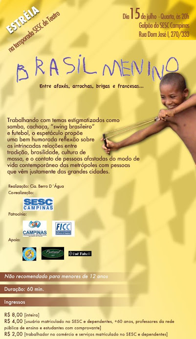 Estréia Brasil Menino