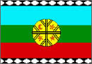 Bandera  de la nacion Mapuche