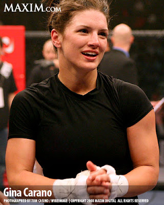 Hollywood And Bollywood Top Celebrities Gossip: Gina Carano Sexy Face Photo