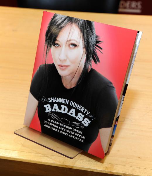 Celebrity Whereabouts Shannen Doherty Book Signing in New York