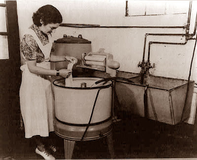 История стирки и первые стиральные машинки