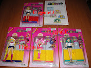 MUÑEQUITAS DE GOMA DE SAILOR MOON PETIT SOLDIER.