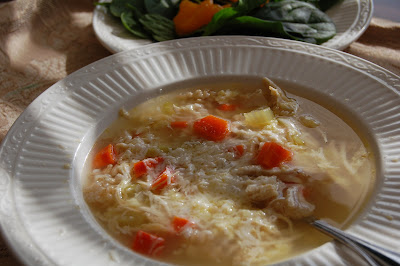 Italian Chicken Rice Soup
