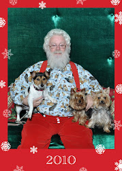 Our Dogs Visit Santa