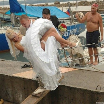 Funny Wedding Pictures from Russia