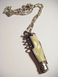 Mother of Pearl Mini Penknife Necklace