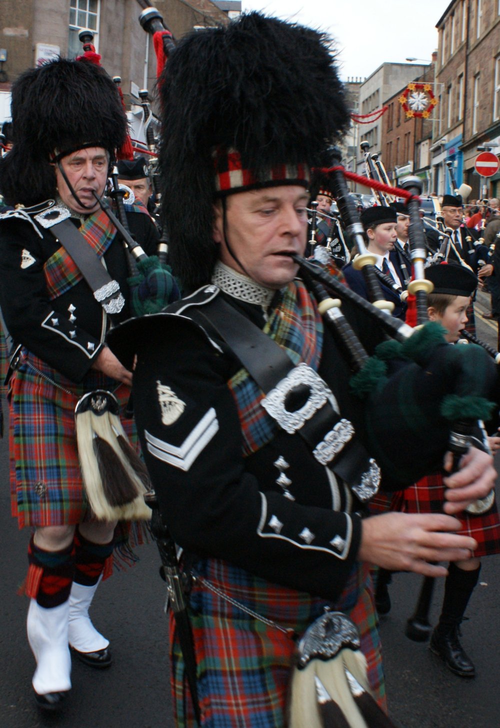 Tour Scotland November 28th Photograph Bagpiper Scotland