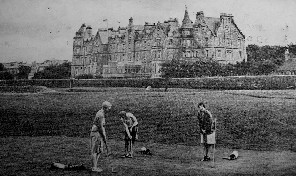 Tour Scotland Old Photographs Old Golf Course North Berwick Scotland