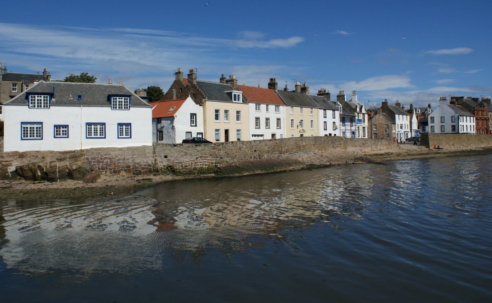 Tour Scotland August 22nd Photograph Fife Coastal Path Anstruther Scotland
