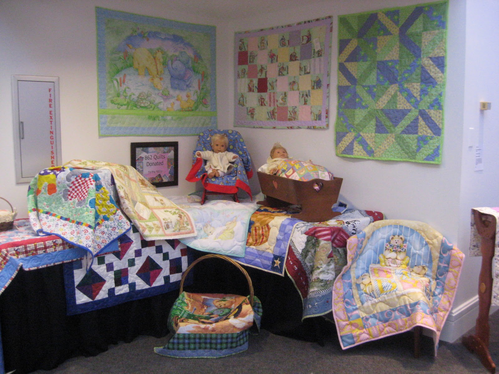 Piecemakers Quilt Club NICU Quilts