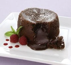 decadent molten chocolate cake recipe