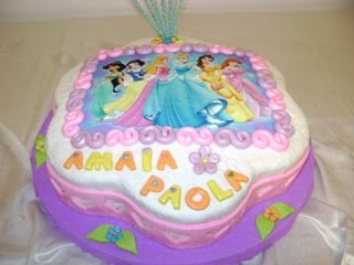 Tortas y Pasteles Bianca: Pastel Torta Princesas de Disney 4