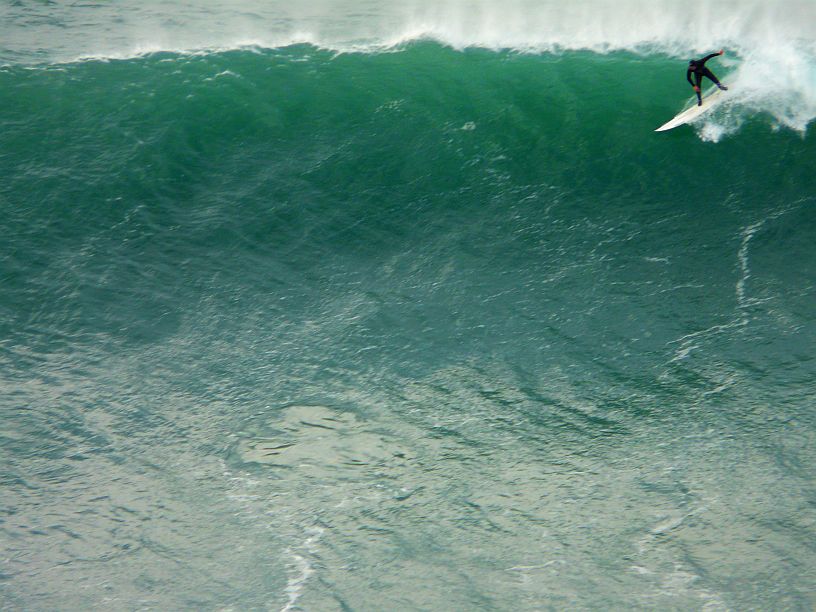 Sesion surf 12 Enero 2009 Sopelana Meñakoz