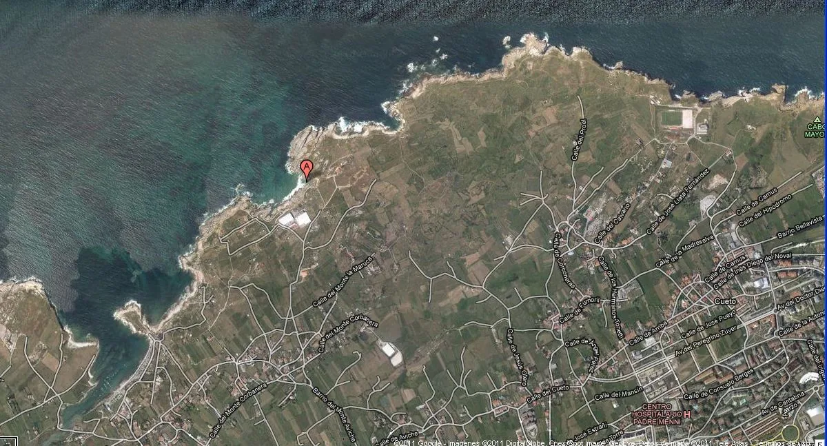 Mapa de El Bocal, Santander, La Vaca Gigante