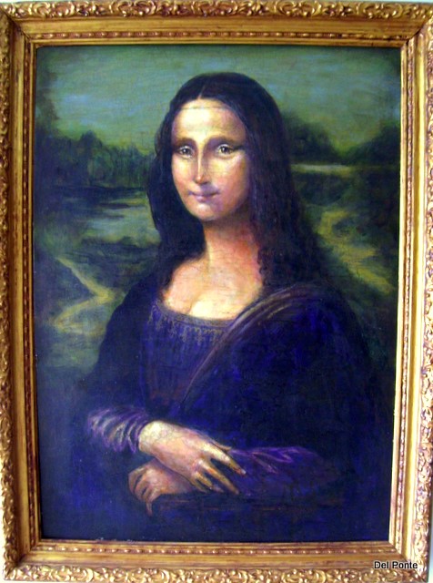 Mona Lisa " Copy Del Ponte