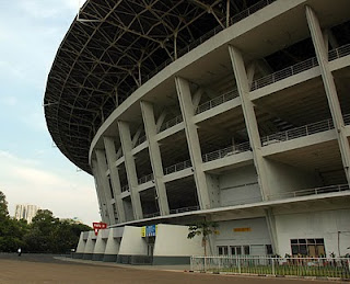 Jakarta’s Gelora Bung Karno football stadium, Senayan