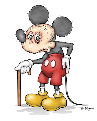 In any case, here he is: Mickey Mouse as I think he should look today.