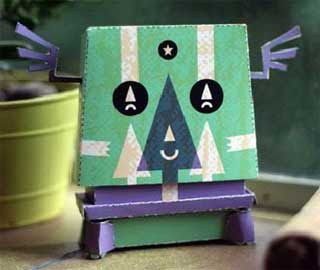 Though Processor Paper Toy Seattle Series