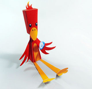 Build Your Own Phoenix Papercraft