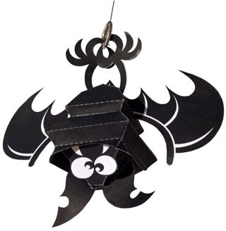 Bad Bat Papercraft