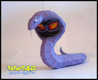 Pokemon Arbok Papercraft