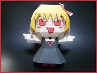 Touhou Project Rumia Papercraft