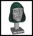 Dr. Doom Papercraft Mask