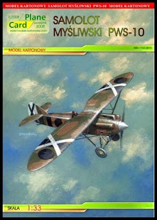 PWS-10 Papercraft Airplane