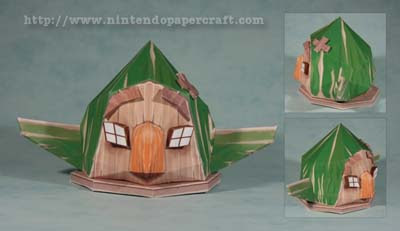 Tingle Tower House Papercraft