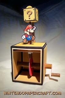 Super Mario Papercraft Automata