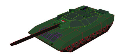 Soedirman 02 Battle Tank Papercraft