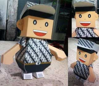 Batik Dumpy Paper Toy