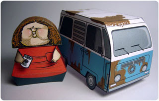 Hurley Dharma Van Papercraft