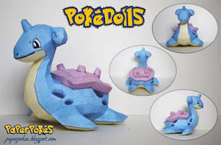 Pokemon Doll Lapras Papercraft