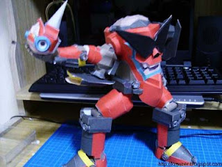 Gurren Lagann Papercraft